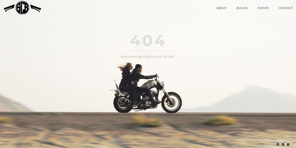 404 error page that is a great match with the seller's products