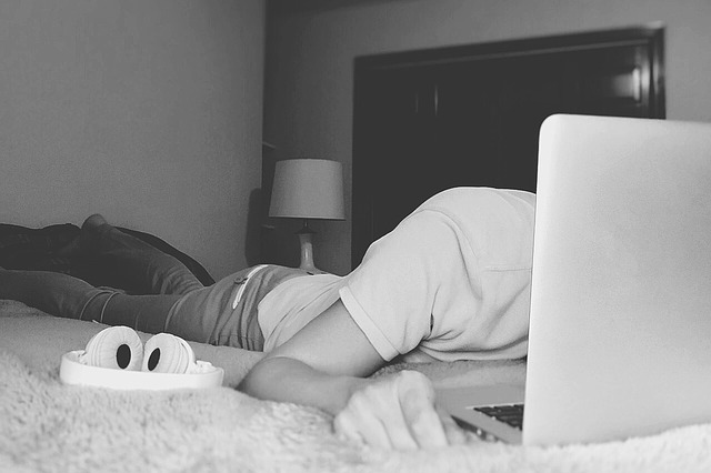 Working from bed