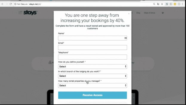 On-click Popup