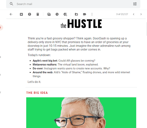 Website Traffic Sources: Email marketing