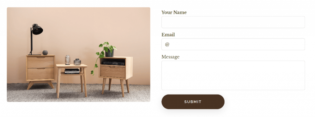 simple contact form