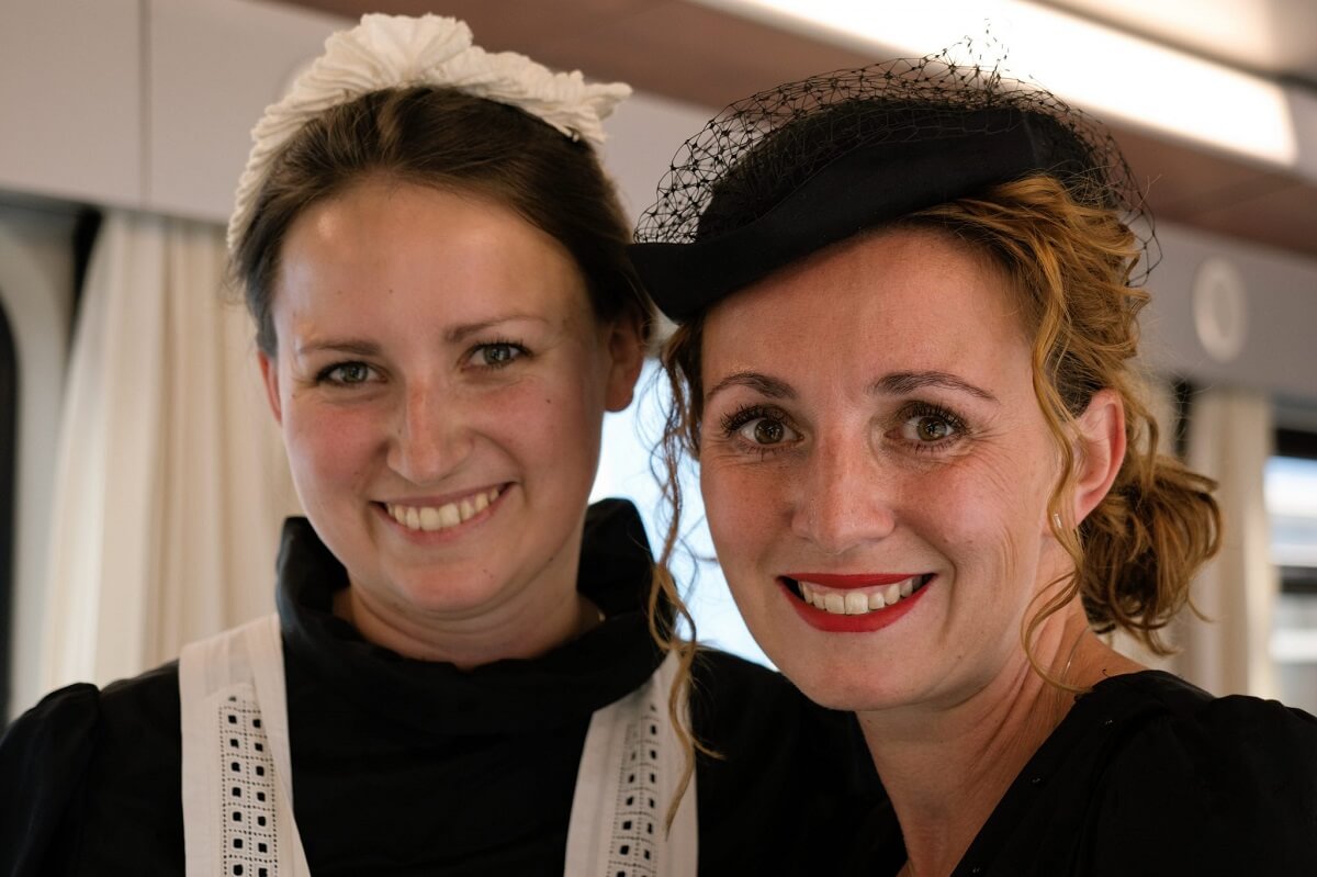 Zuzana Marková with her colleague from HR