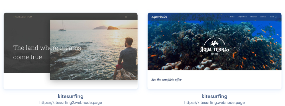 Example what happens if the name of the project appears more than once