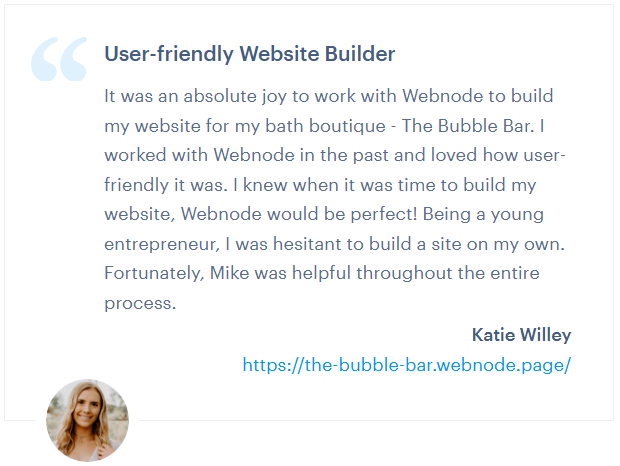 Webnode review