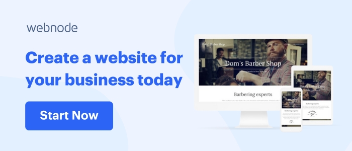 Create a website for your business today