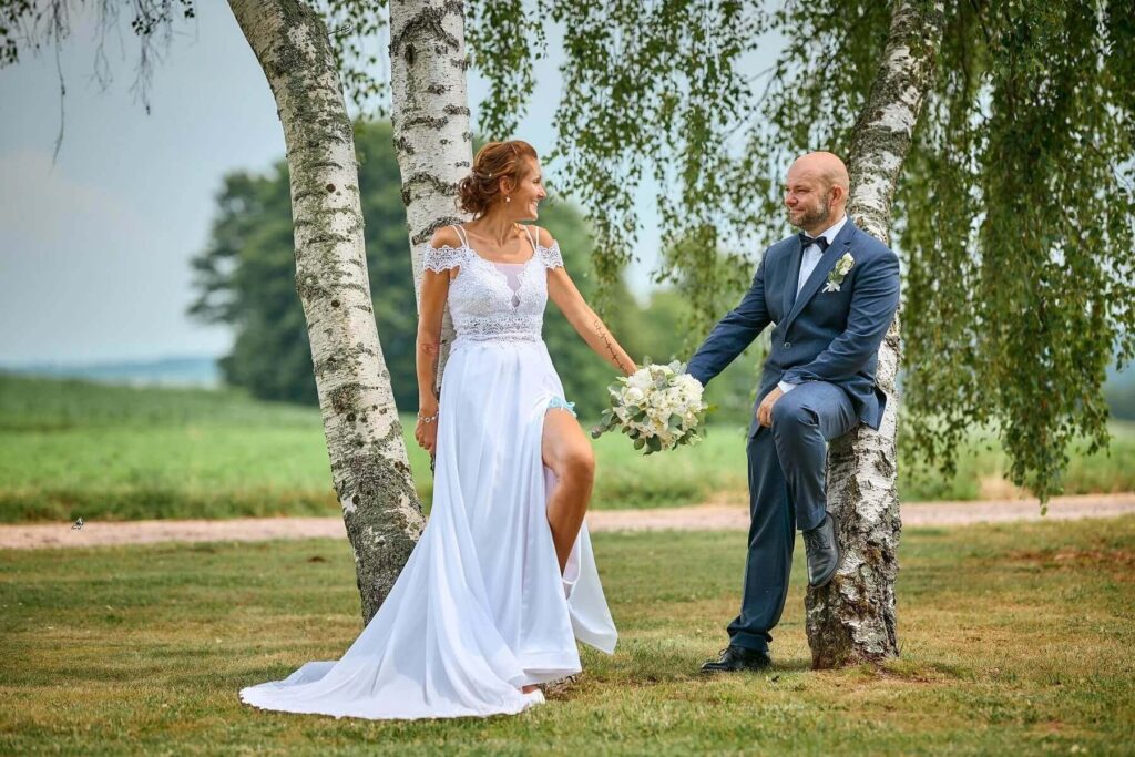 Custom-made wedding dresses from Atelier Ivet